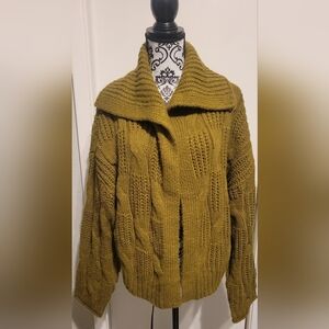 Women's Open Layering Cardigan Universal Thread Green Sz Large New With‎ Tag